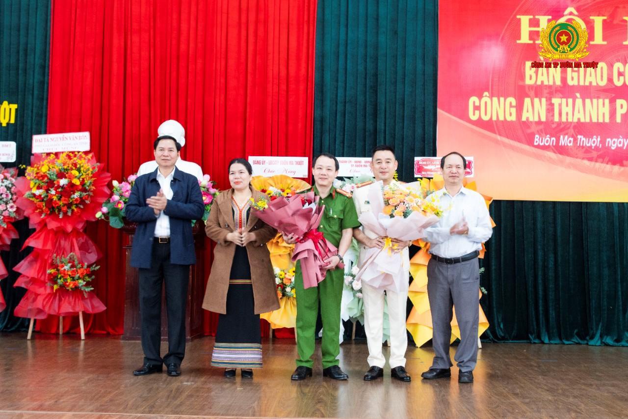Điều động Thượng tá Huỳnh Thanh Bình, nguyên Trưởng phòng Hậu cần Công an tỉnh Đắk Lắk giữ chức Trưởng Công an thành phố Buôn Ma Thuột
